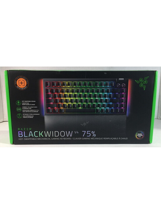 Razer Other - Razer Blackwidow V4 75% Hot-Swappable Mechanical Gaming Keyboard OPEN BOX